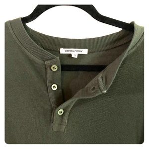 New Cotton Citizen long sleeve Knitted Henley